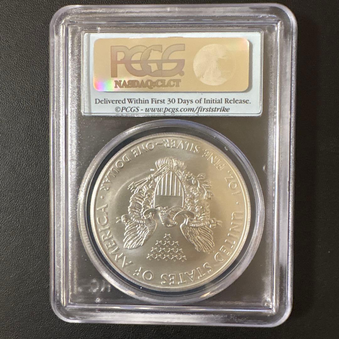 2012年 シルバーイーグル PCGS MS70 San Francisco