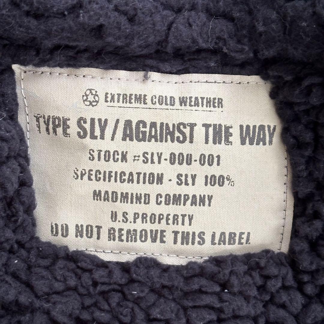 美品✨archive sly military fur modscoat y2k