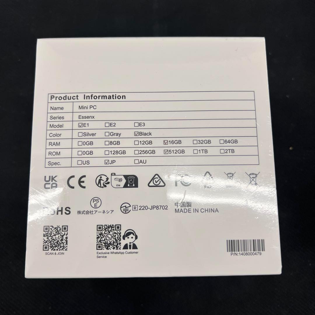 510080未開封NiPoGiミニpc n150 4C/4T 最大3.60GHz