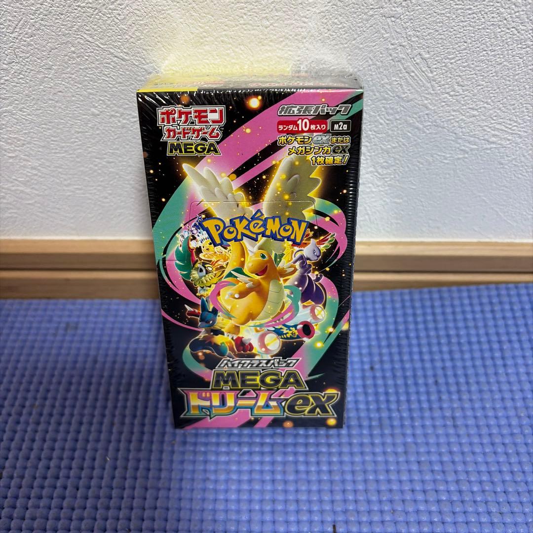 ポケモンカードゲーム MEGA ドリームEX 1BOXシュリンク付き