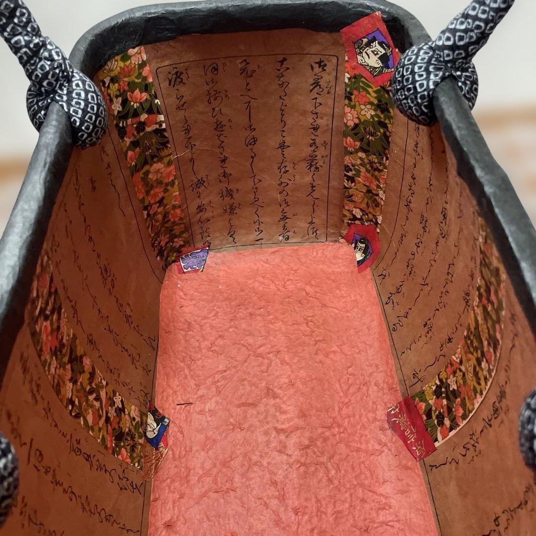 一閑張りバッグ13龍　Ｊohn Smith