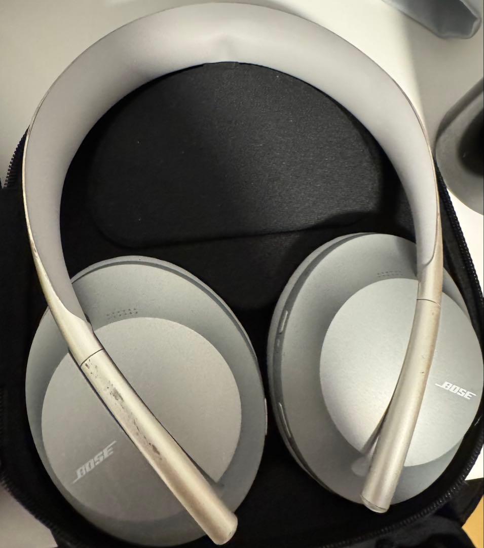 Bose ワイヤレスヘッドセット シルバー ケース付き