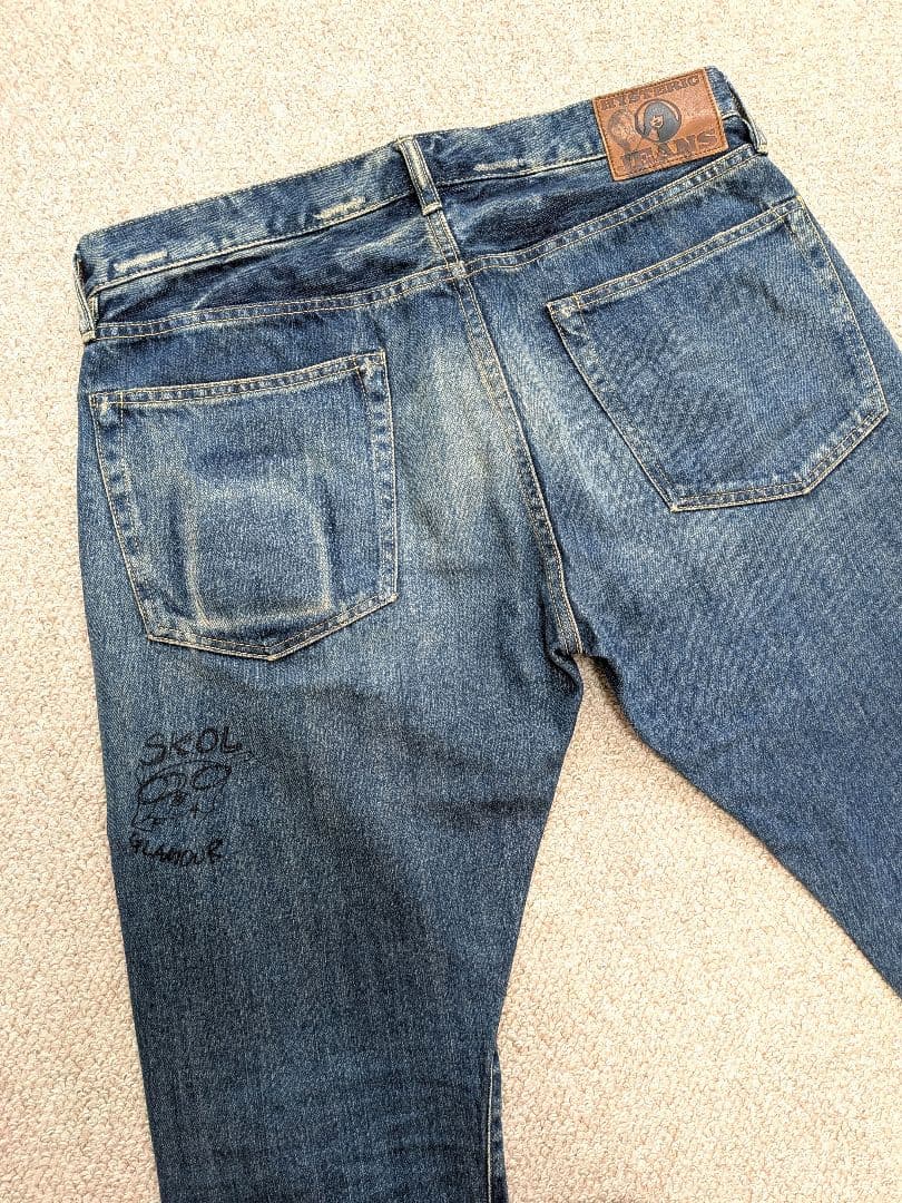 美品†Hysteric Glamour ×SKOLOCT コラボ限定デニム