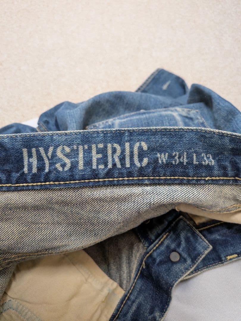 美品†Hysteric Glamour ×SKOLOCT コラボ限定デニム