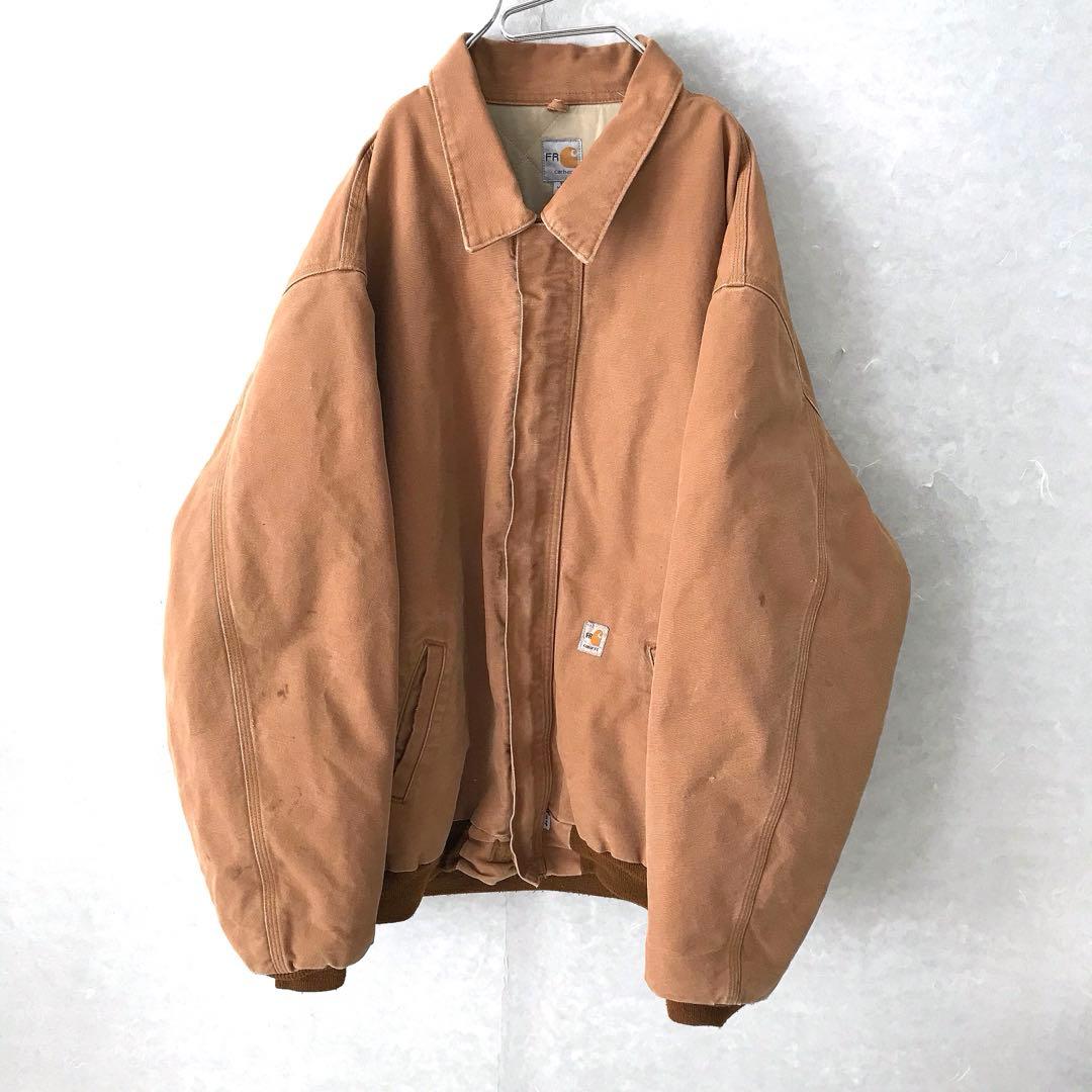 USA製 ｃａｒｈａｒｔｔ フレームレジスタントダックジャケット 4ＸＬ