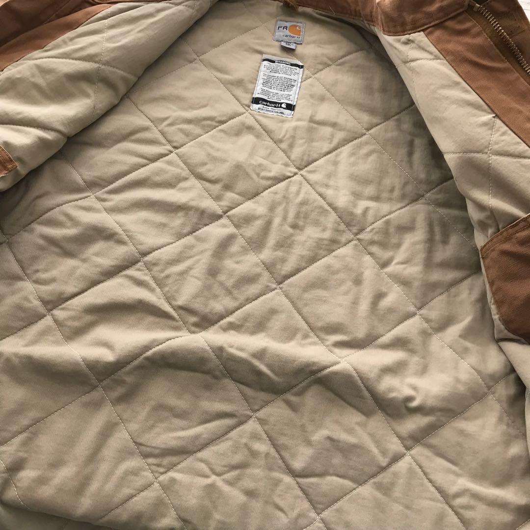 USA製 ｃａｒｈａｒｔｔ フレームレジスタントダックジャケット 4ＸＬ