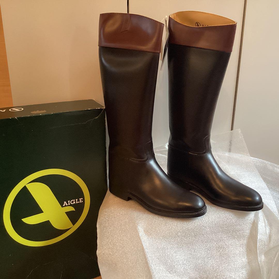 AIGLE エーグル ジャンピング ラバーブーツ 38
