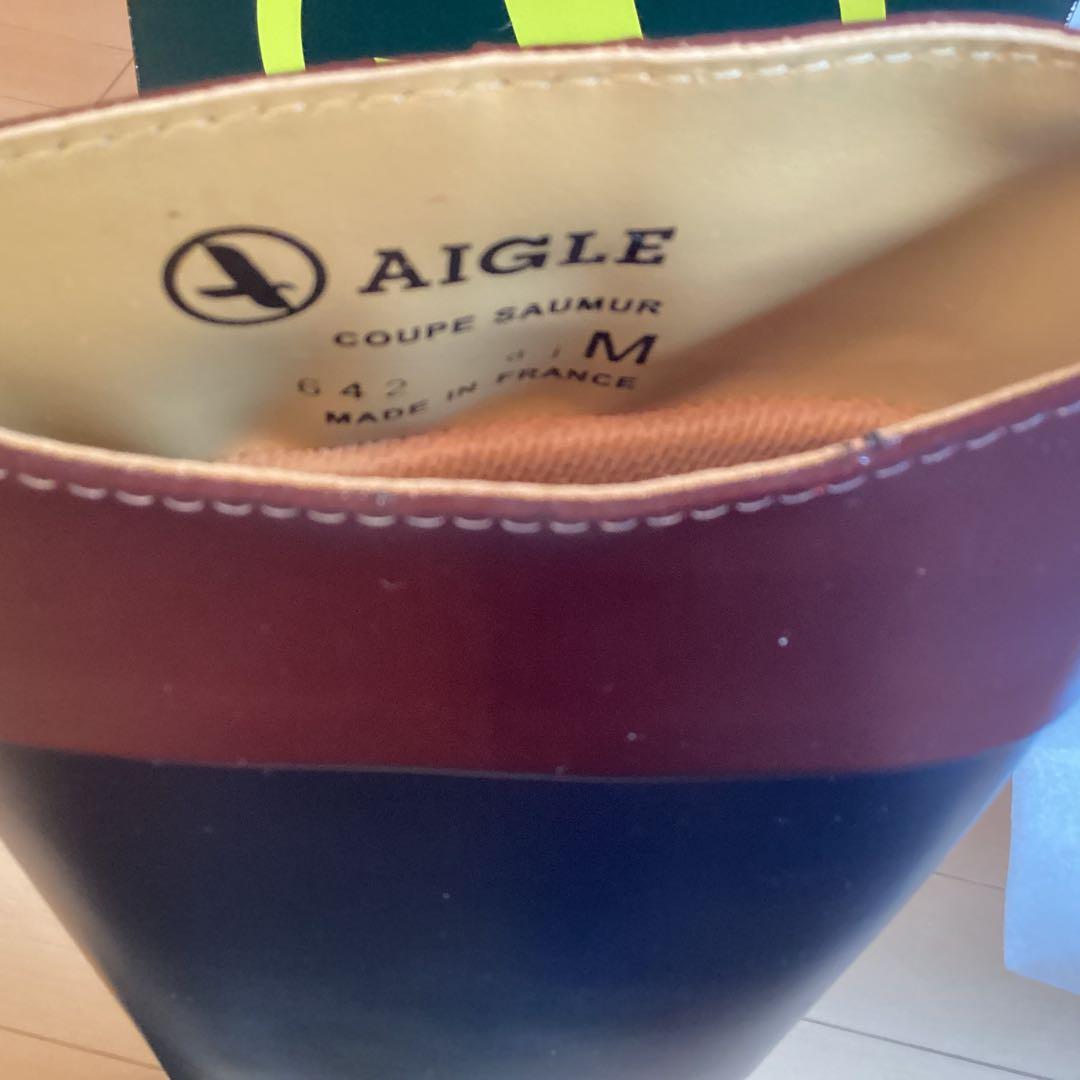 AIGLE エーグル ジャンピング ラバーブーツ 38