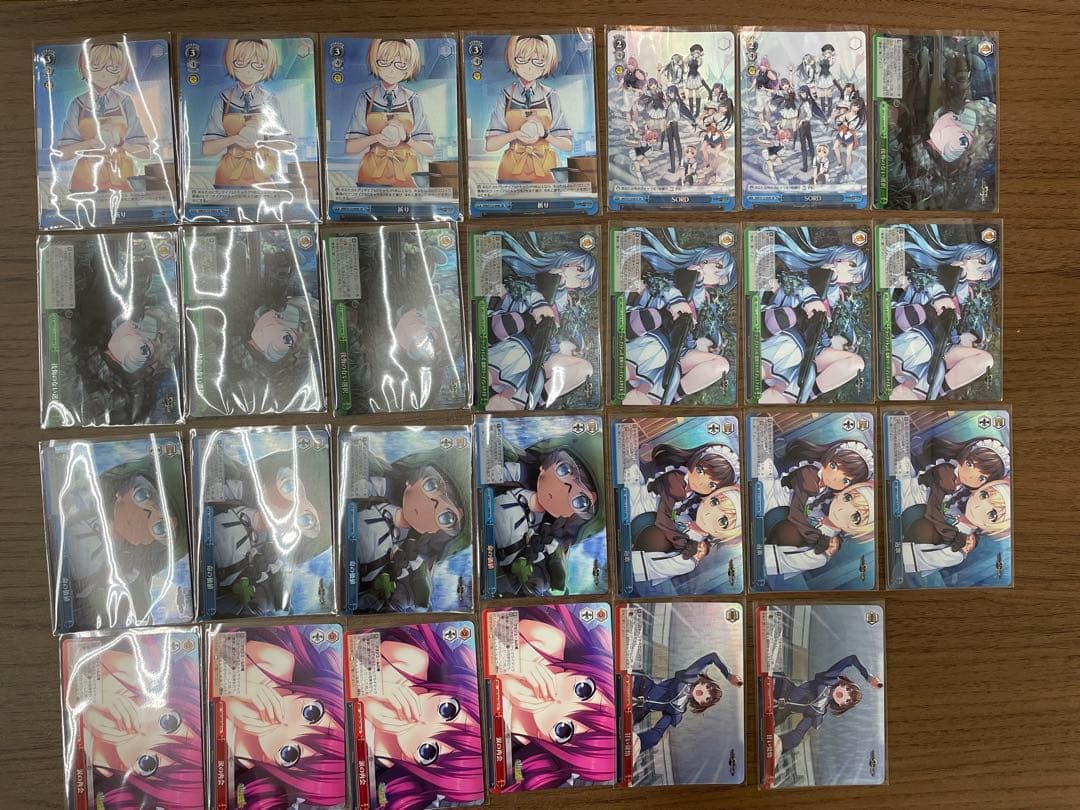 WS グリザイアの果実 123枚セット ヴァイスシュヴァルツ