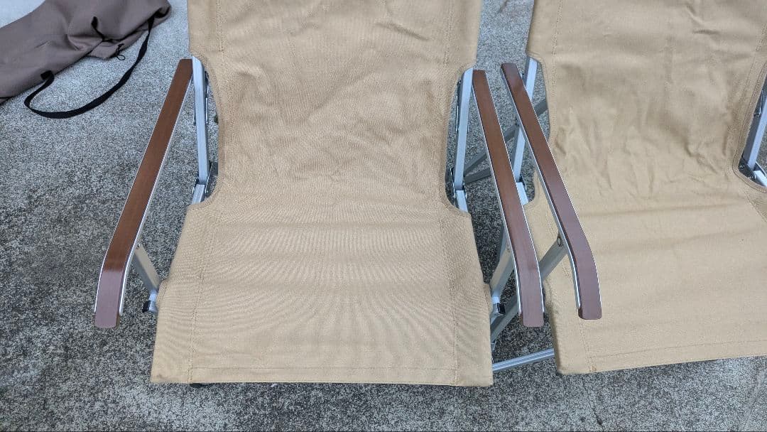 ogawa　ハイバックチェア　コットン　二脚セット