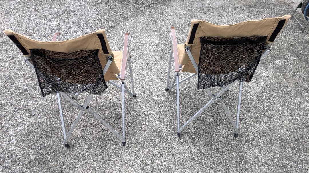 ogawa　ハイバックチェア　コットン　二脚セット