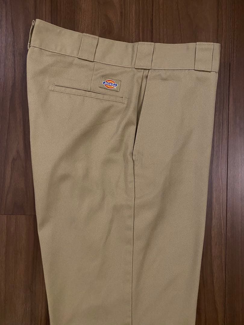 DICKIES 874 90s ベージュ W34 USA製 ミントコンディション