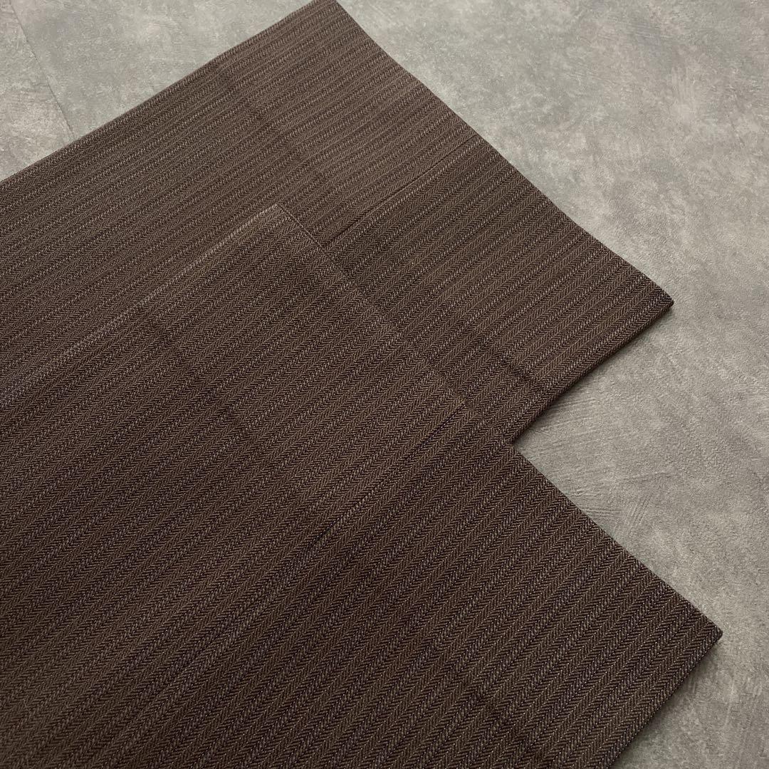 極上 イタリア製 Zegna 霜降りストライプスーツ×OLD GUCCIネクタイ