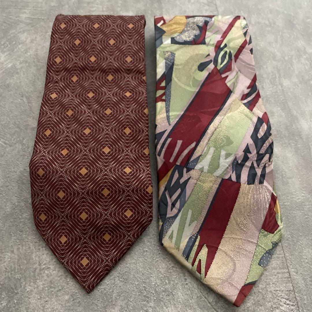 極上 イタリア製 Zegna 霜降りストライプスーツ×OLD GUCCIネクタイ