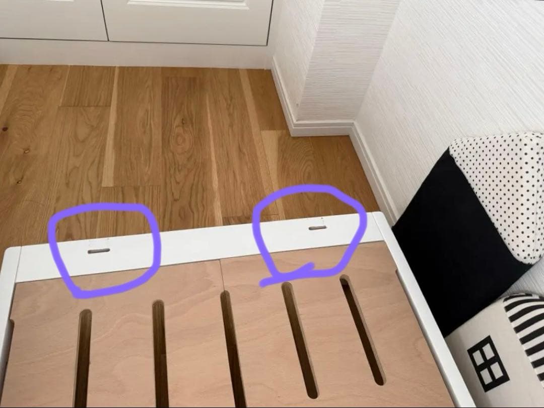 延長ボード付★HOPPLE BEBEDキッズベッド