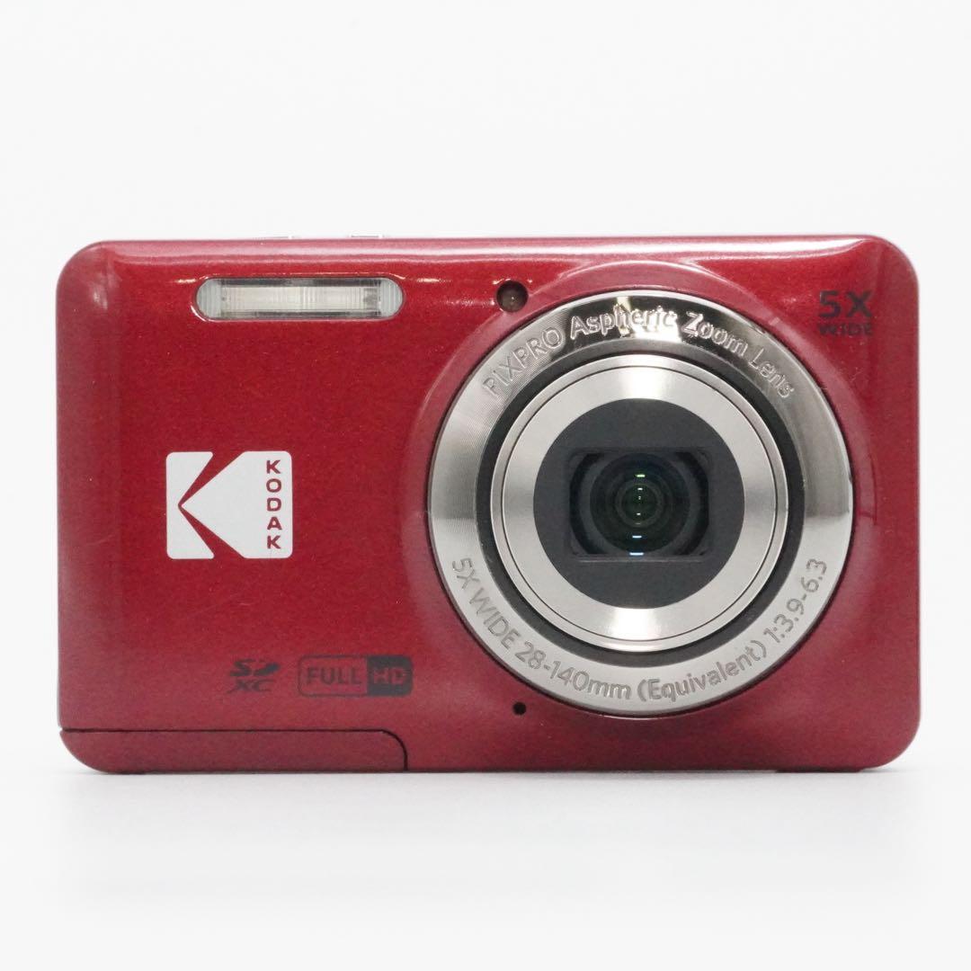 KODAK PIXPRO FZ55 レッド デジタルカメラ