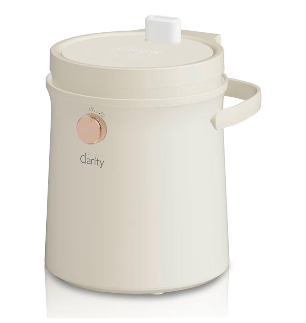 Clarity クラリティ スチーム式加湿器 クリーンポット 3.0L 加熱式