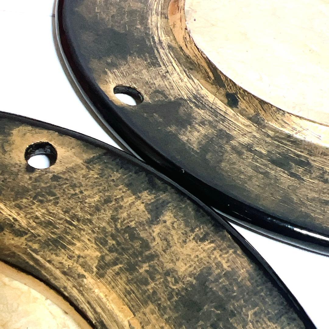 【希少】鼓　蒔絵　小鼓　胴　和楽器　漆塗り　伝統芸能　能 歌舞伎　竹雀　金彩