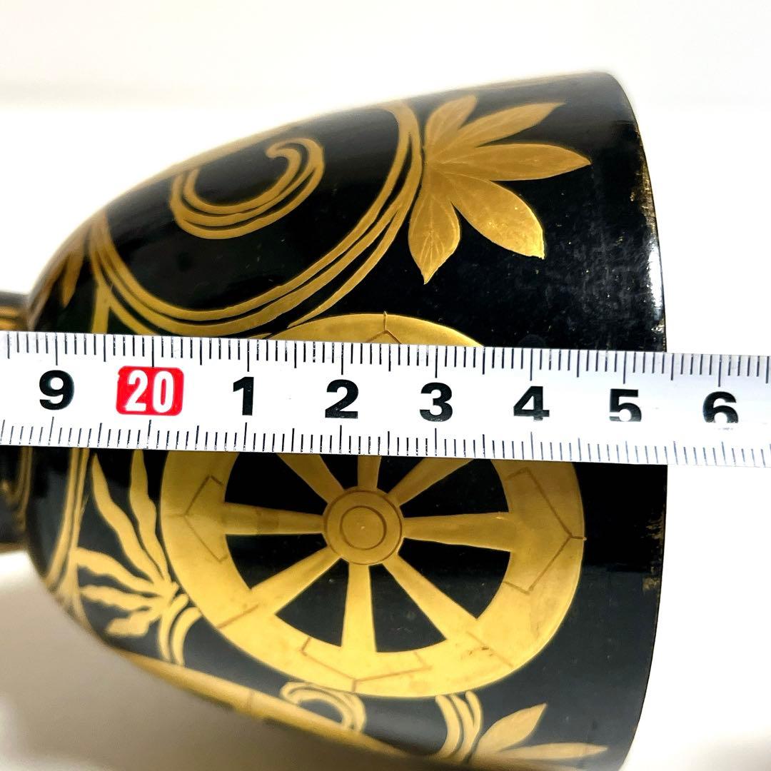 【希少】鼓　蒔絵　小鼓　胴　和楽器　漆塗り　伝統芸能　能 歌舞伎　竹雀　金彩