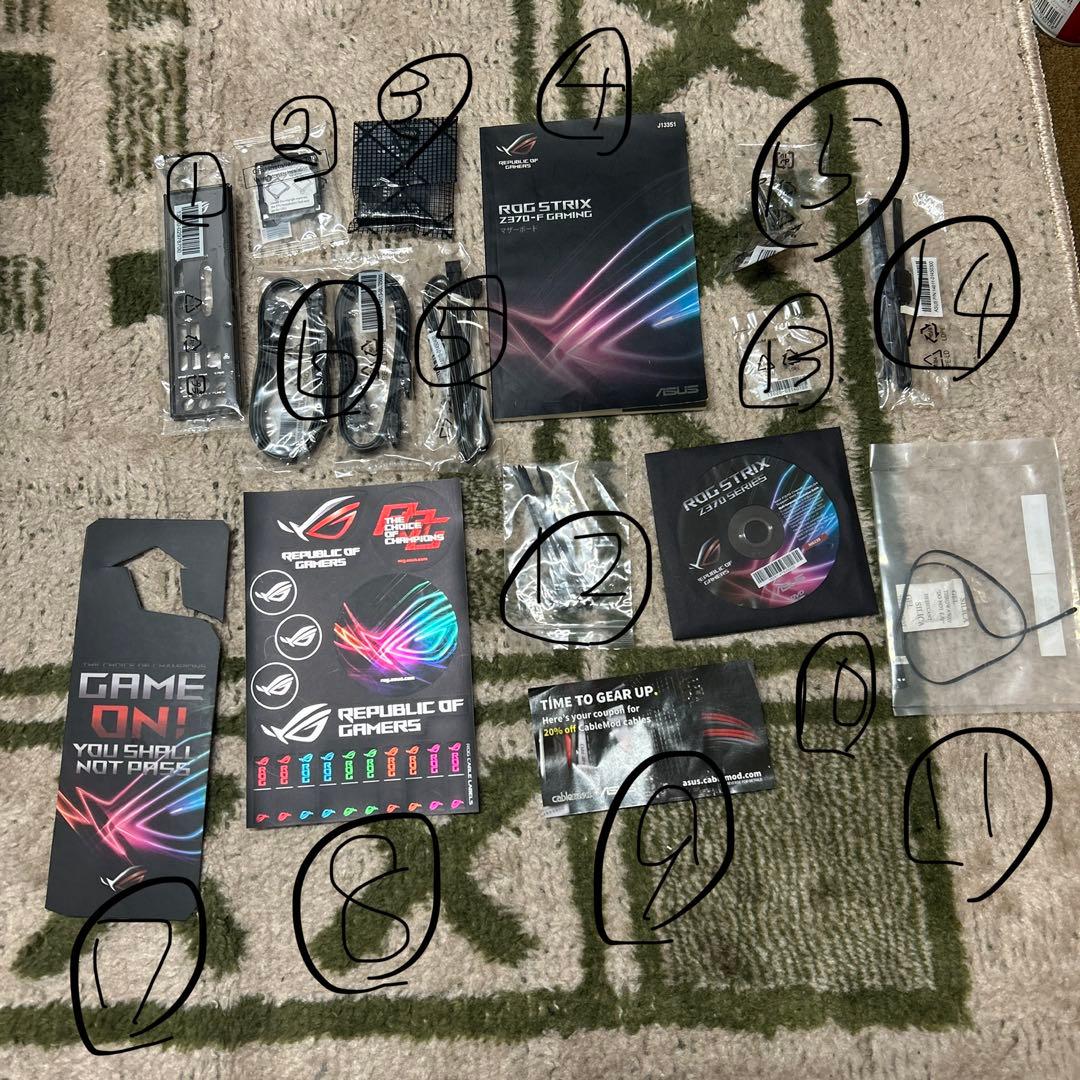ASUS ROG STRIX Z370-F GAMING 美品