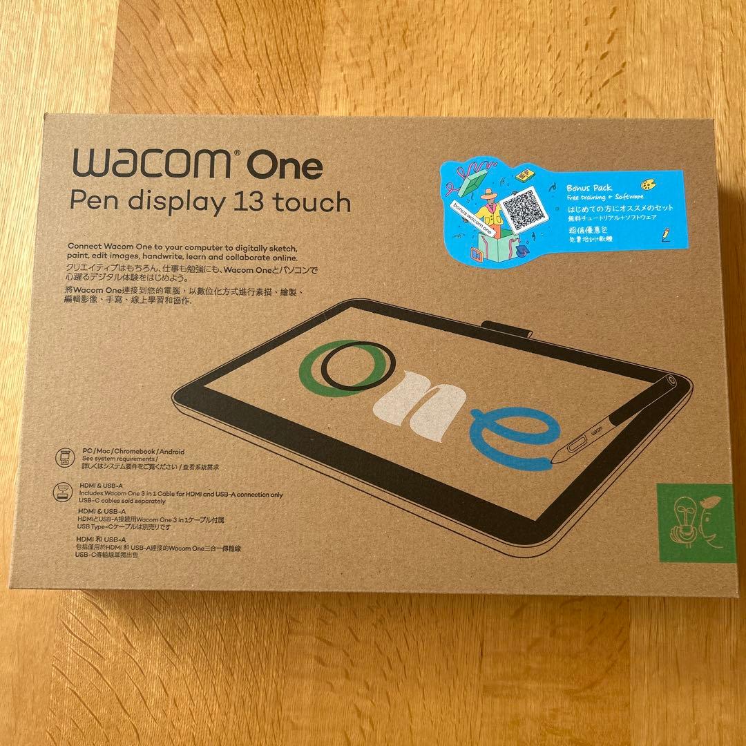 ワコム　ペンタブ　WACOM One ペンディスプレイ 13インチ 本体