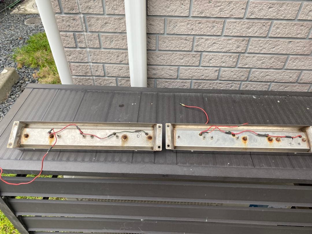 4連車高灯　ガラスレンズ　前開きタイプ