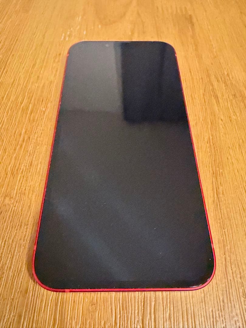 iPhone13 本体 256GB SIMフリー レッド　残バッテリー87%