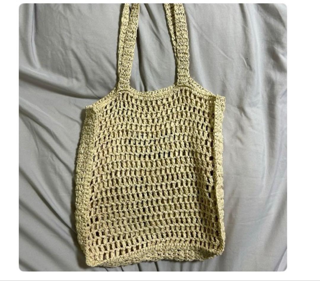 K*o様 PRADA かごバッグ ストローバッグ　トートバッグ　ノベルティ　プラ