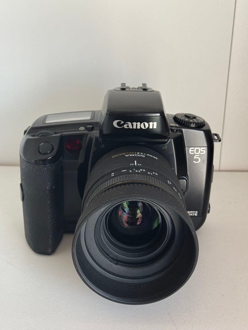 Canon EOS 5 一眼レフカメラ Sigmaレンズ付き