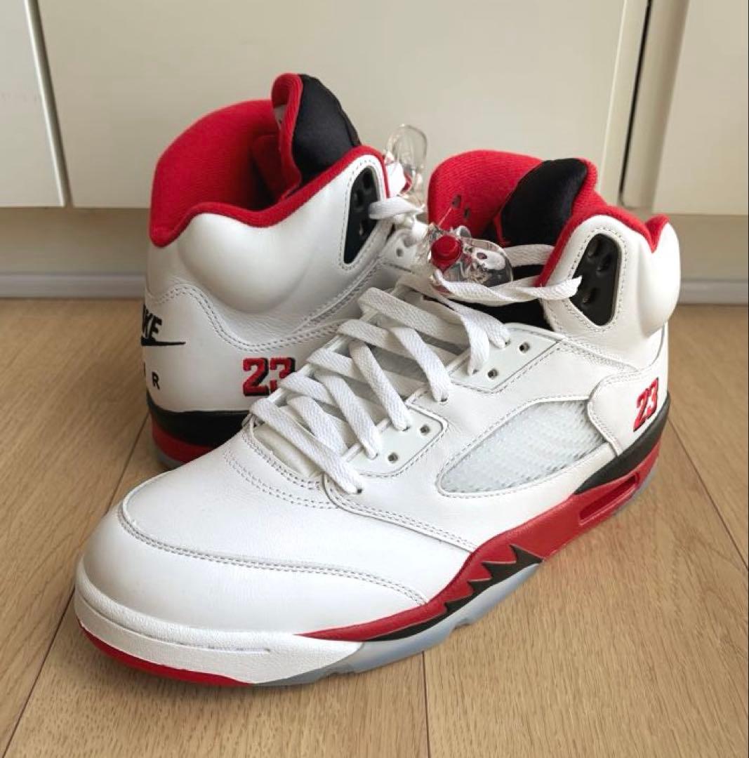 新品 エアジョーダン5 Nike Air Jordan 5 Fire Red