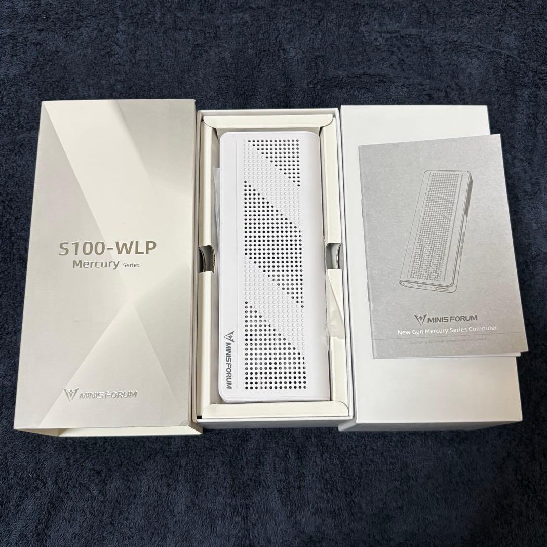 ミニPC MINIS FORUM S100-WLP N100 8GB 256GB