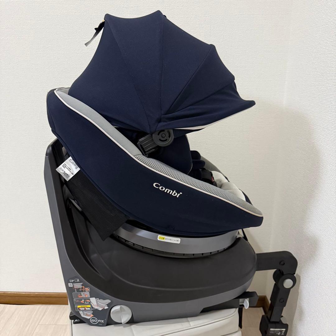 【美品】Combi クルムーヴスマートISOFIX JN-570 新生児OK
