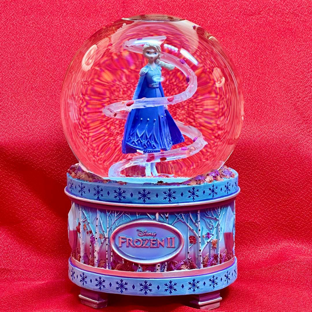パ*ン様 アナと雪の女王2 オルゴール付きスノードーム