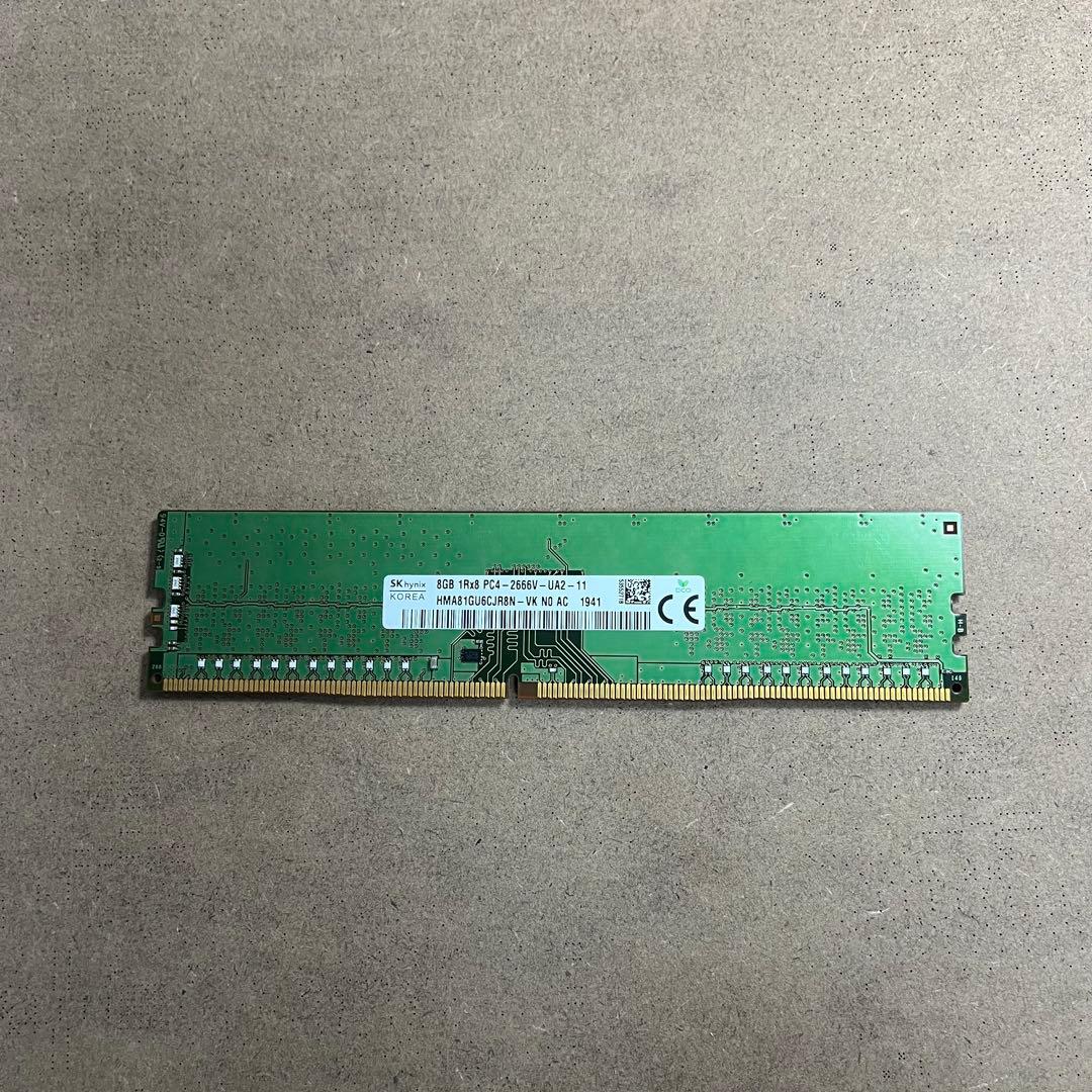 SK Hynix DDR4 2666MHz デスクトップ用メモリ 8GB×2枚