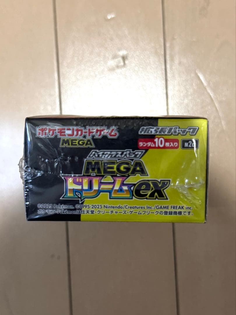 ポケモンカードゲーム MEGAドリームex 1box シュリンク付き