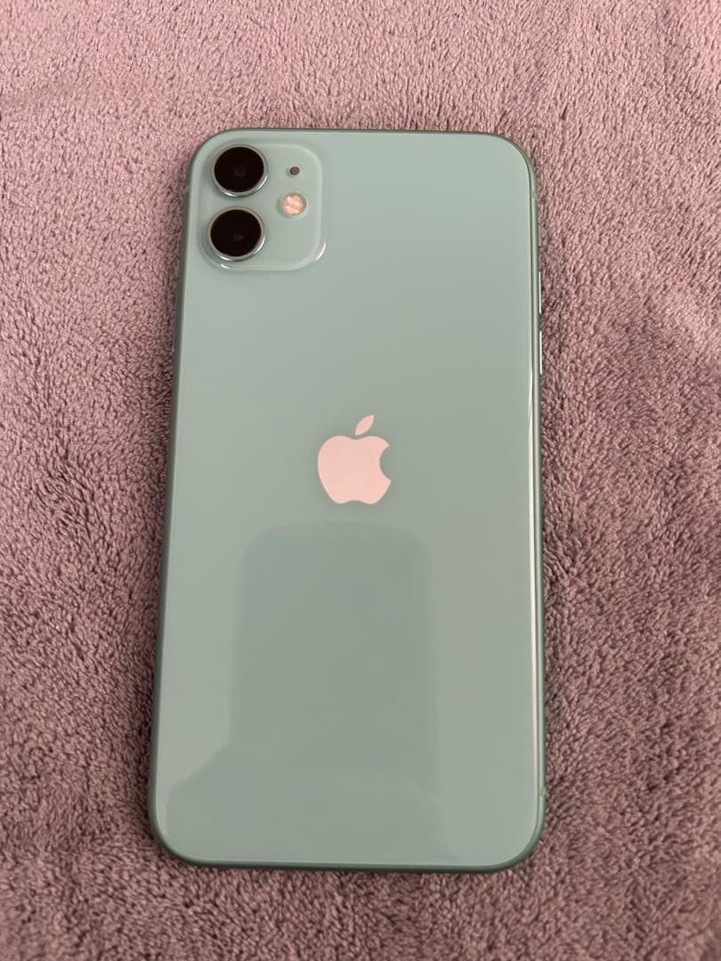 iPhone11 ミントグリーン256GB /SIMフリー 初期化済み 箱あり