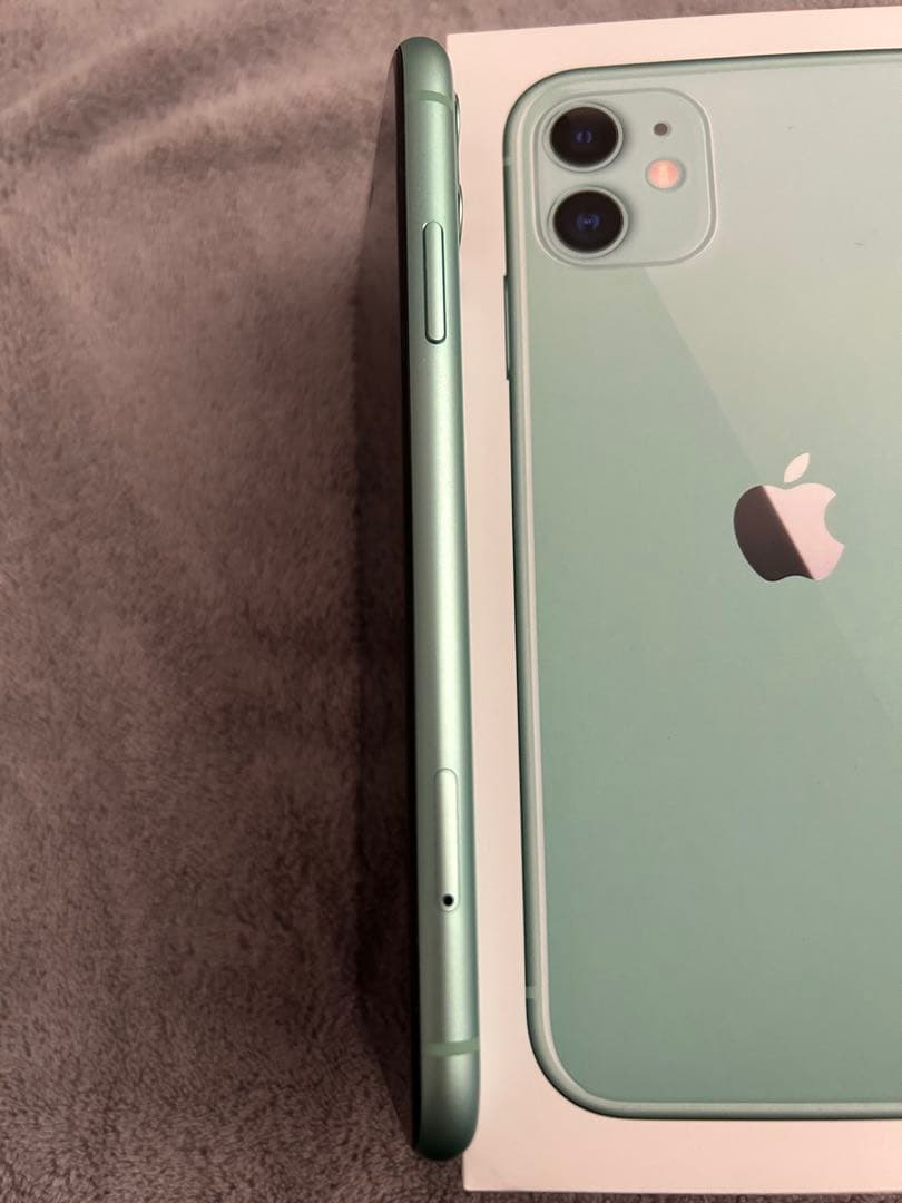 iPhone11 ミントグリーン256GB /SIMフリー 初期化済み 箱あり