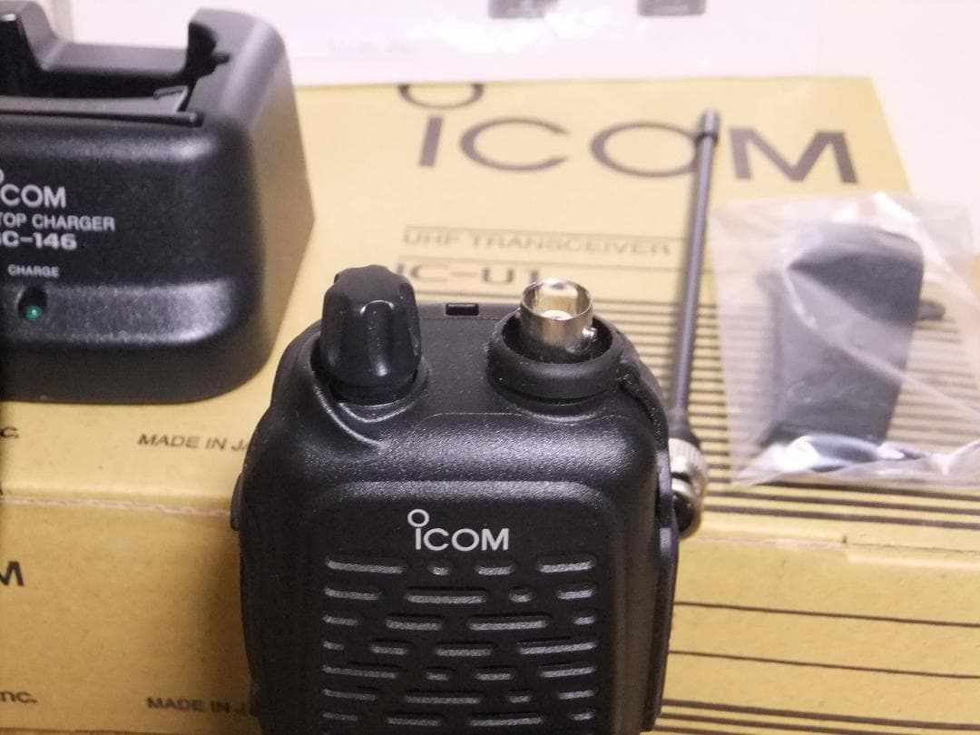 ☆アイコム　430MHz帯FMハンディ機　IC-U1　新品かも？（現状渡し）☆