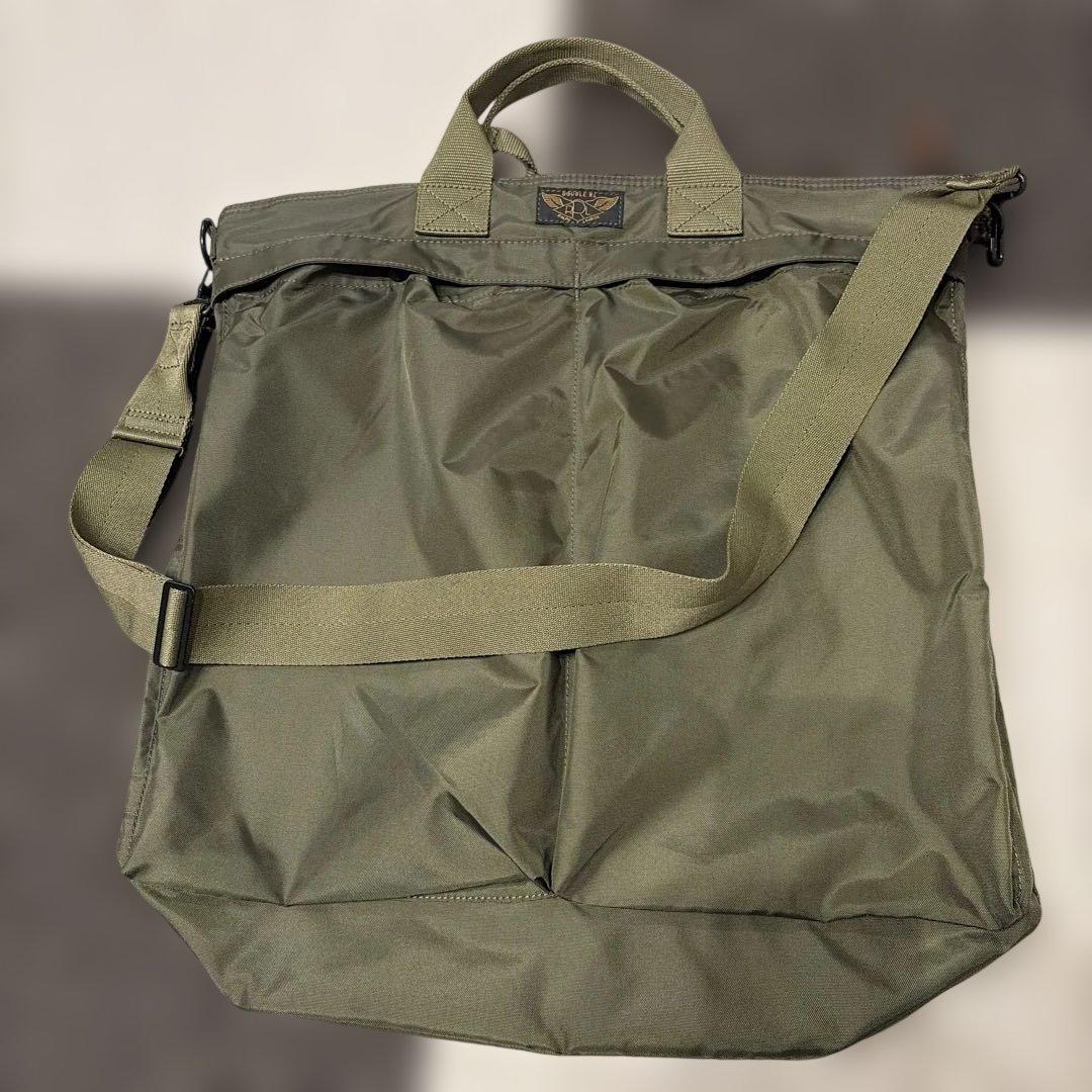 RRL アメリカ軍クラシックナイロンミリタリーバッグ（ダブルウイングロゴ）