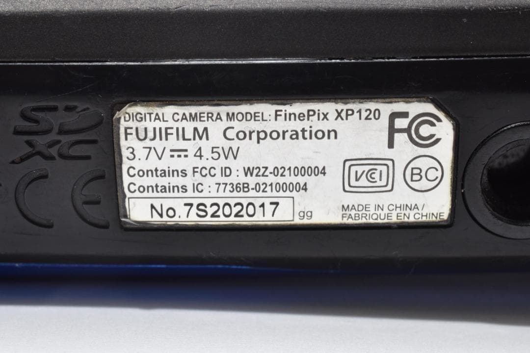 フジフィルム　FUJIFILM FinePix XP120