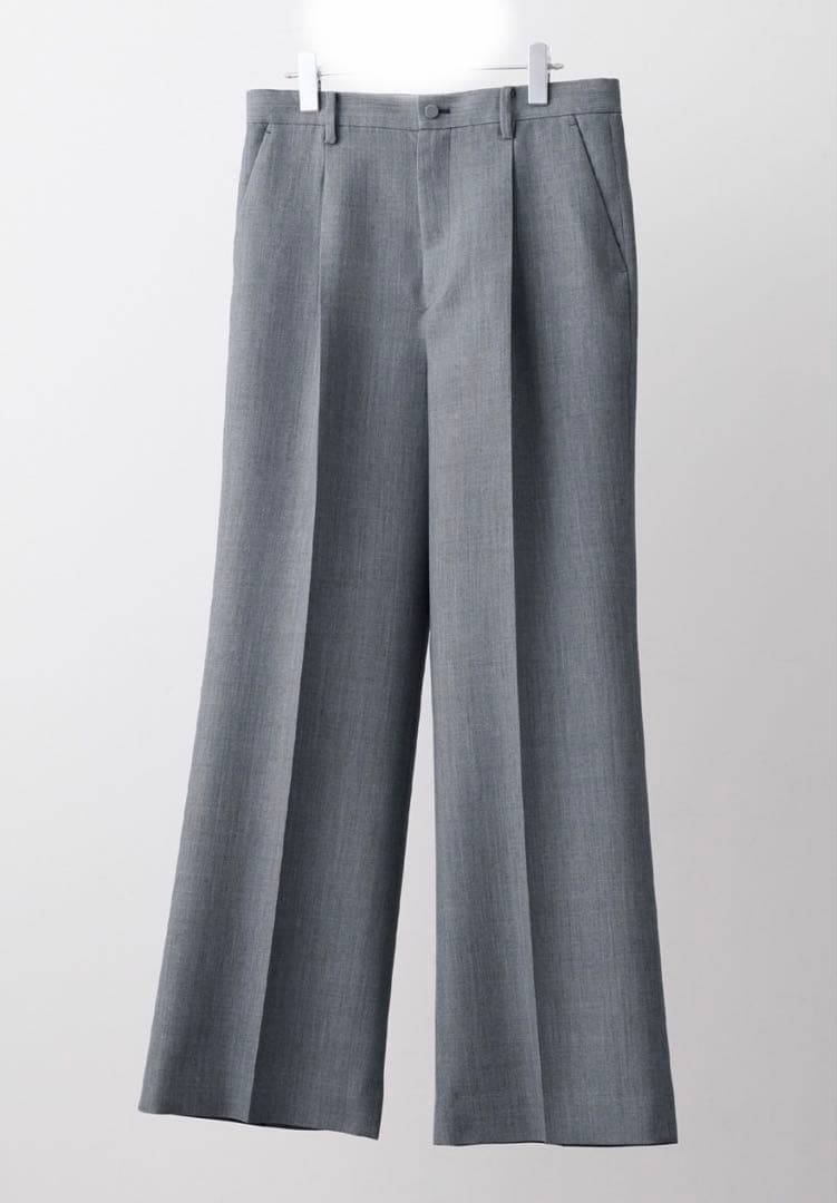 【CLEL core.】スーパー100s 尾州ウールスラックス