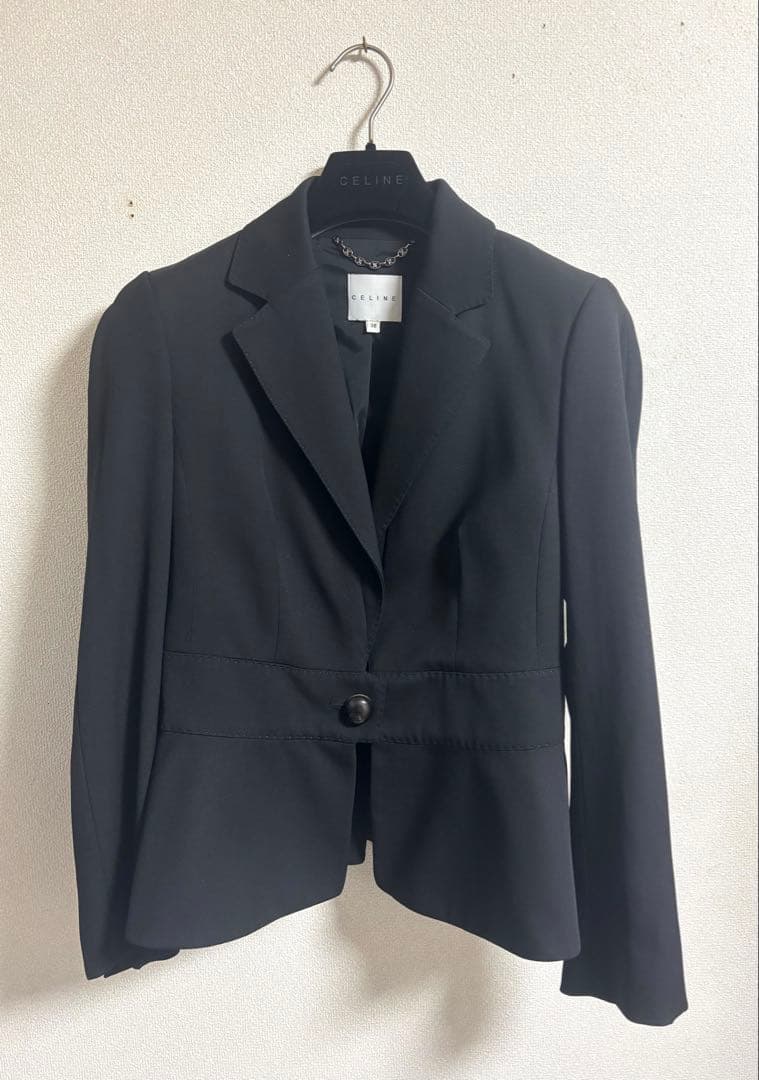 極美品 CELINE セリーヌ ジャケット コート