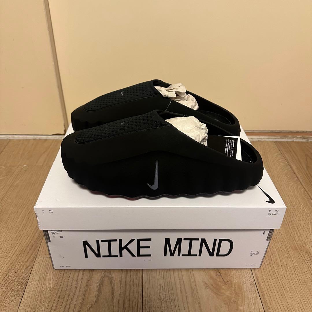 新品　Nike Mind 001 Mules ブラック　29cm