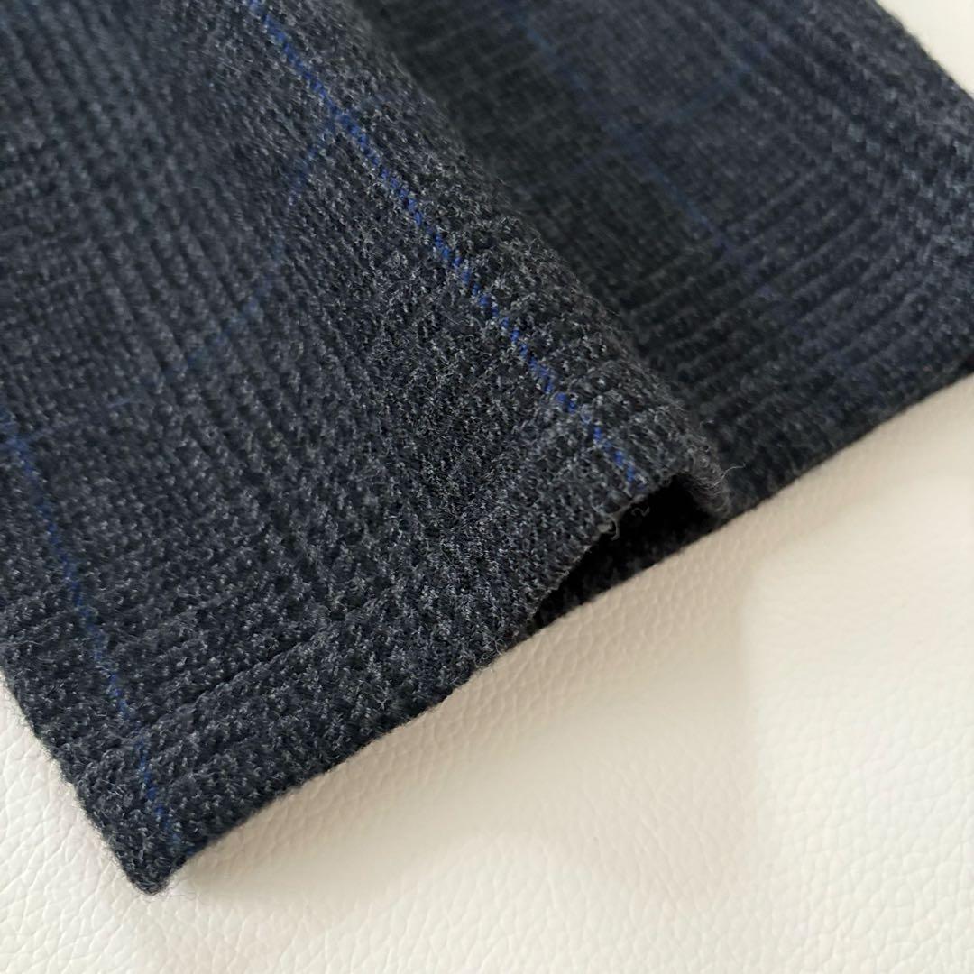 新品✨ダントン ウール100% イージーパンツ グレンチェック 36 日本製