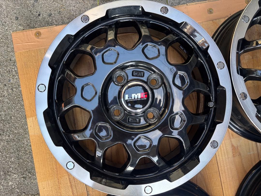 中古14インチ4穴100 4 2/1 軽自動車　軽バン