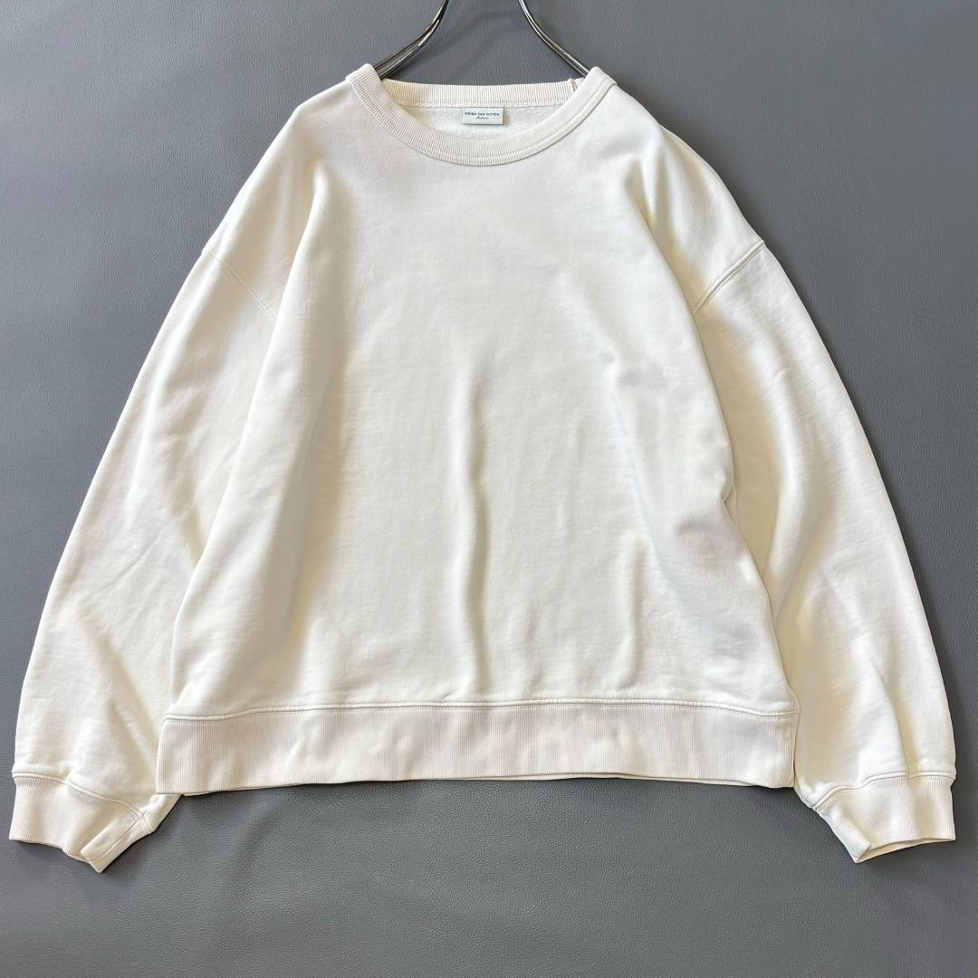ドリスヴァンノッテン スウェット トレーナー オーバーサイズ 白 M tt9
