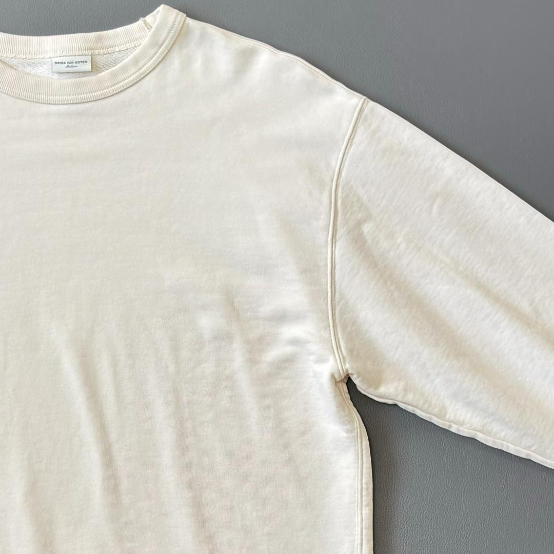 ドリスヴァンノッテン スウェット トレーナー オーバーサイズ 白 M tt9