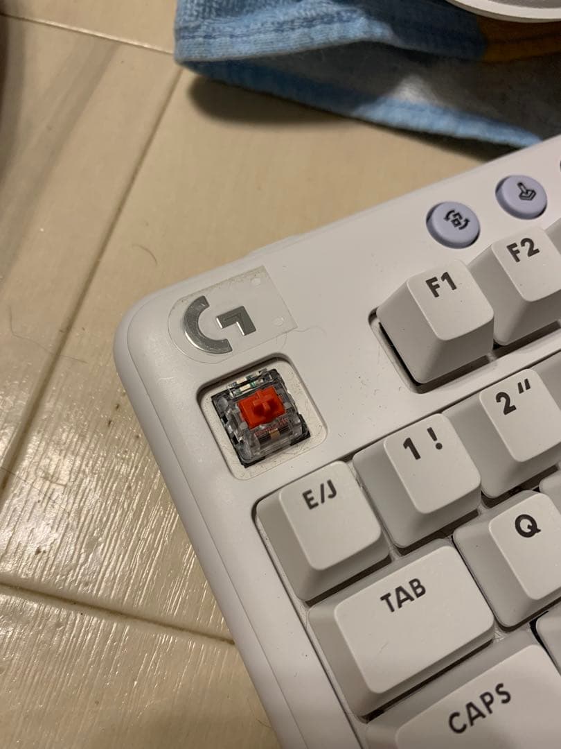 G715 ホワイト キーボード マウスLogicool オーロラコレクション