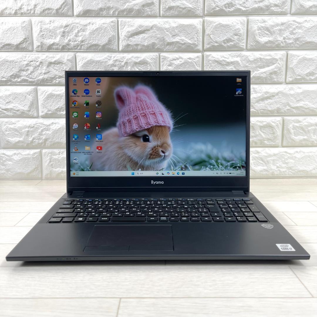 iiyama 第10世代 i7 高速SSD＋HDD メモリ16 ノートパソコン