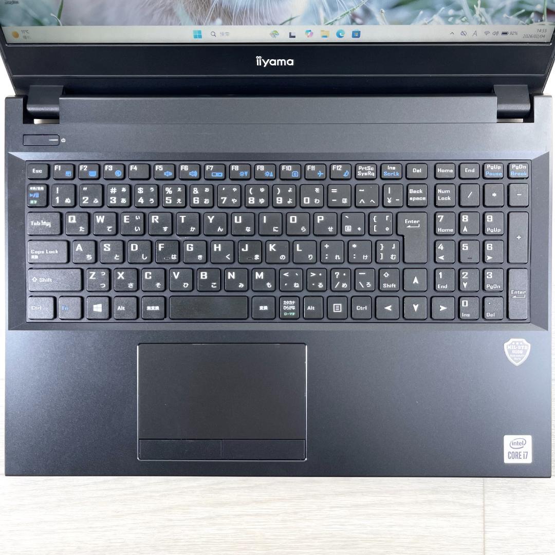 iiyama 第10世代 i7 高速SSD＋HDD メモリ16 ノートパソコン